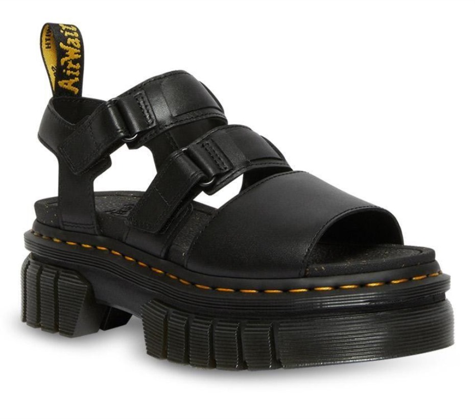 Black Dr Martens ελλάδα Ricki Nappa Lux