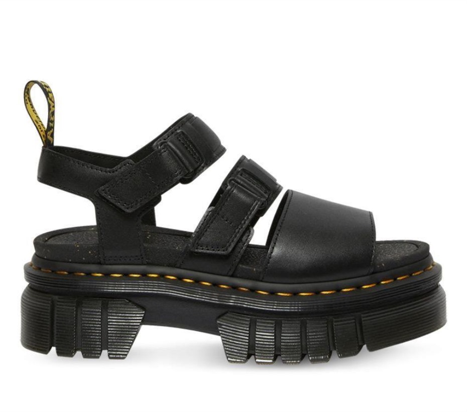 Black Dr Martens ελλάδα Ricki Nappa Lux