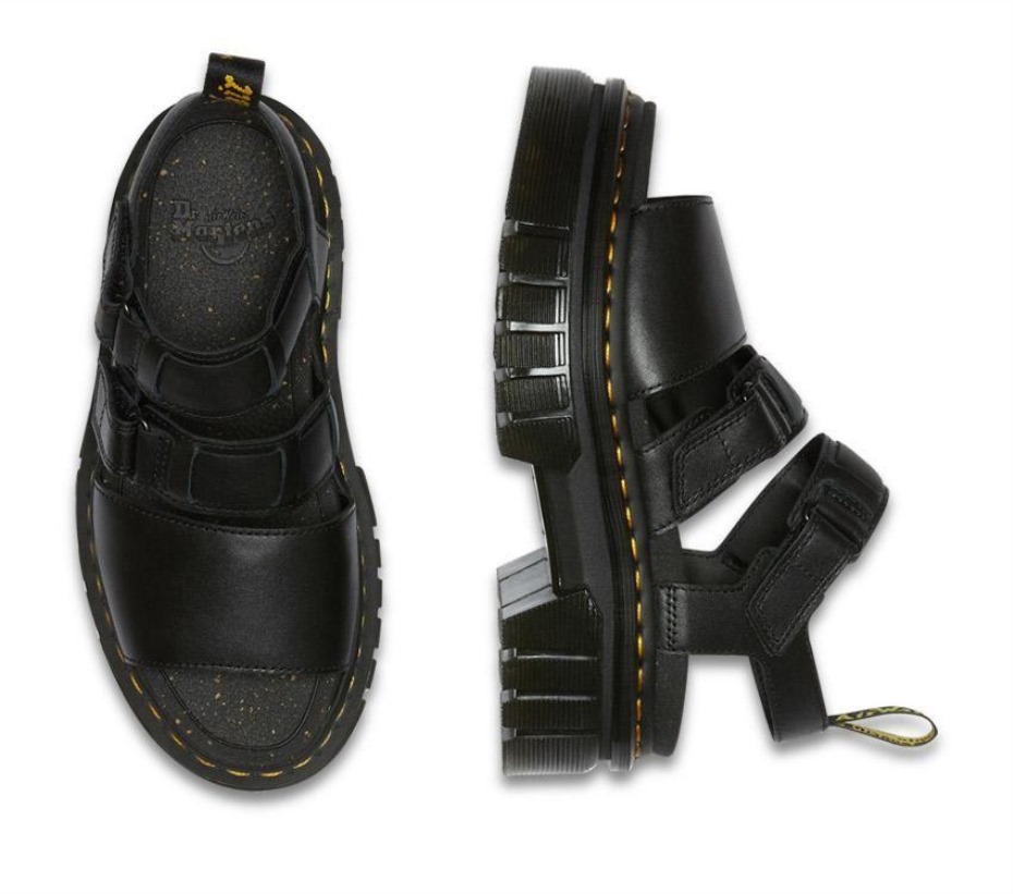 Black Dr Martens ελλάδα Ricki Nappa Lux