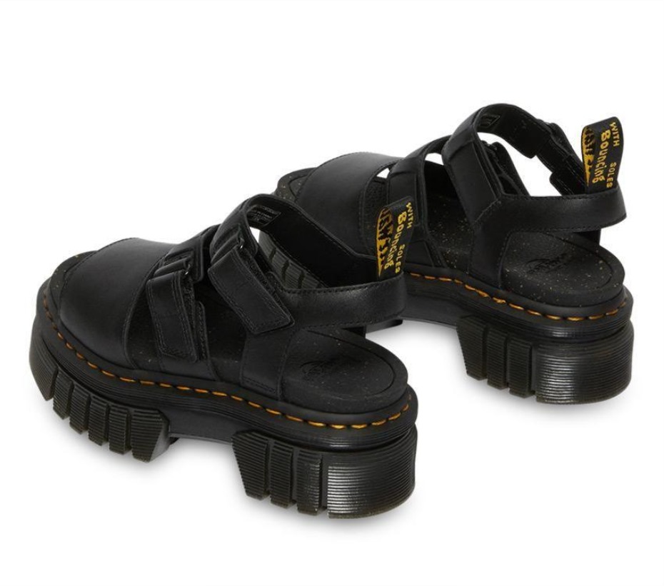 Black Dr Martens ελλάδα Ricki Nappa Lux
