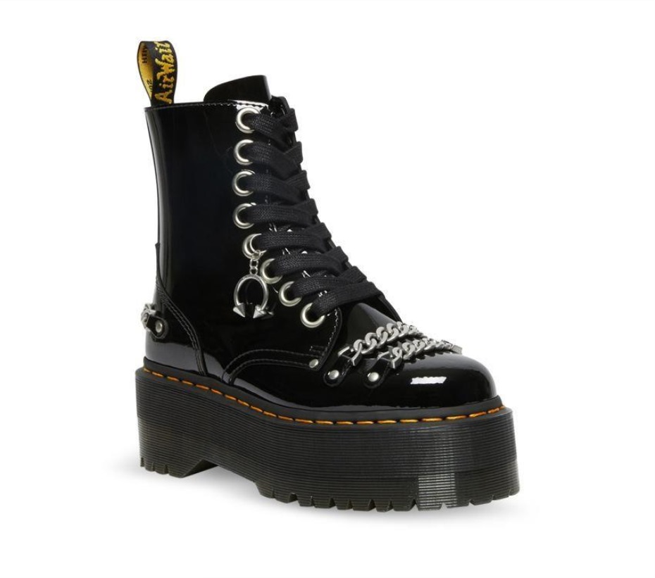 Dr.martens μποτάκια Jadon Max αλυσίδα μαύρη