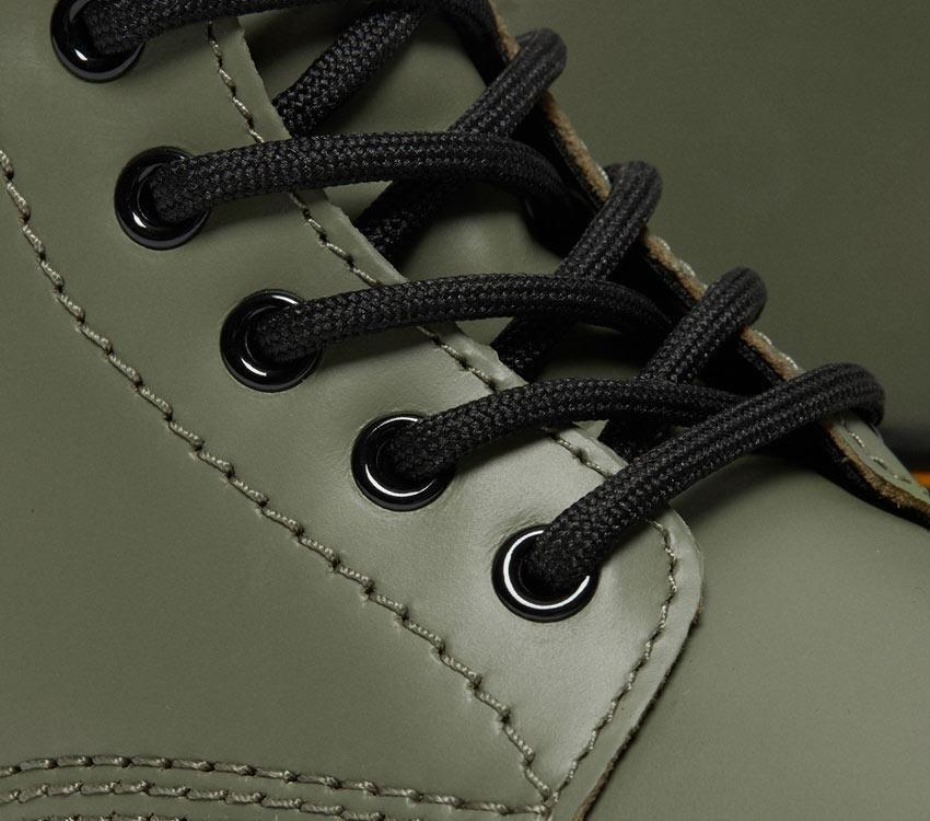 μπότες Dr.martens Juniors 1460 λείο χακί πράσινο Romario