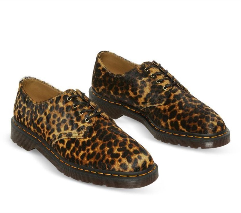 Dr Martens Greece Micro Leopard Hair On Smiths Hair On Leopard