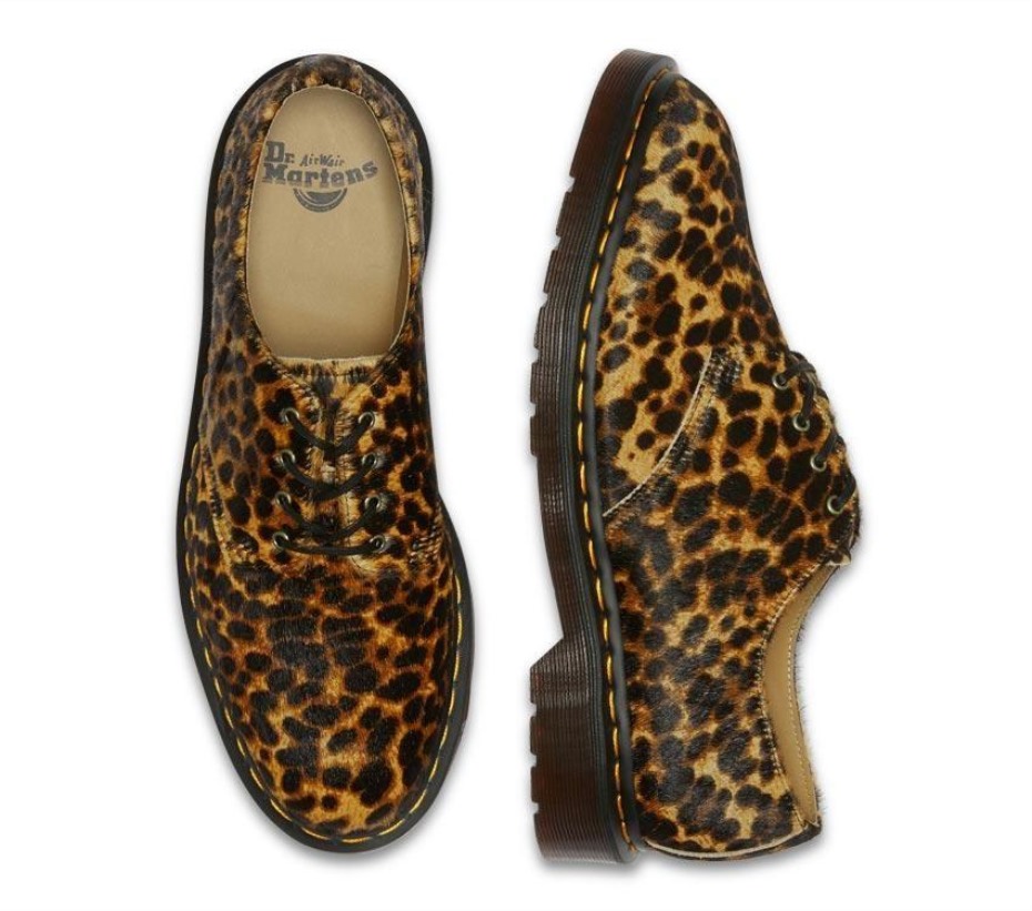 Dr Martens Greece Micro Leopard Hair On Smiths Hair On Leopard