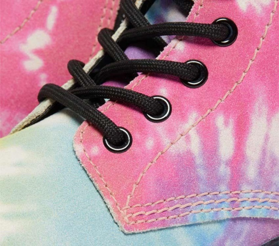 Multi Tie Dye Kids Junior 1460 Tie Dye μπότες Dr.martens