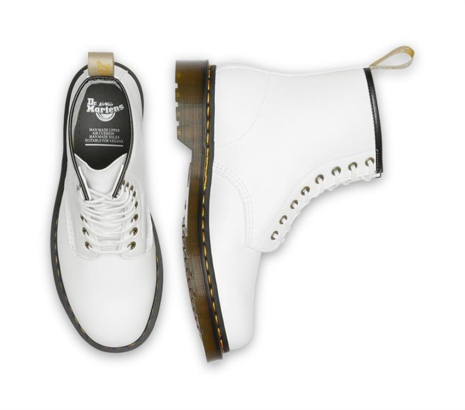 οπτικά λευκά Kemble Pu Dr.martens μπότες Vegan 1460 Kemble Pu