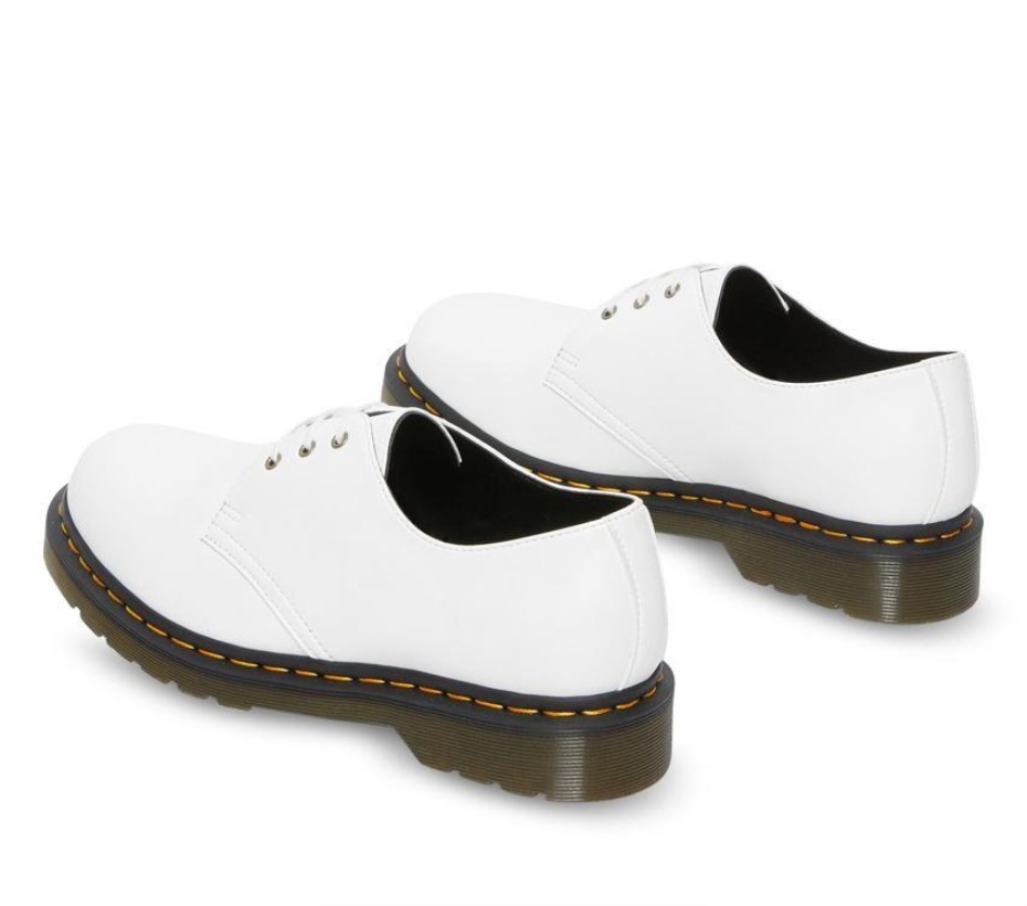 Dr Martens Greece Vegan 1461 Kemble Pu οπτικό λευκό Kemble Pu