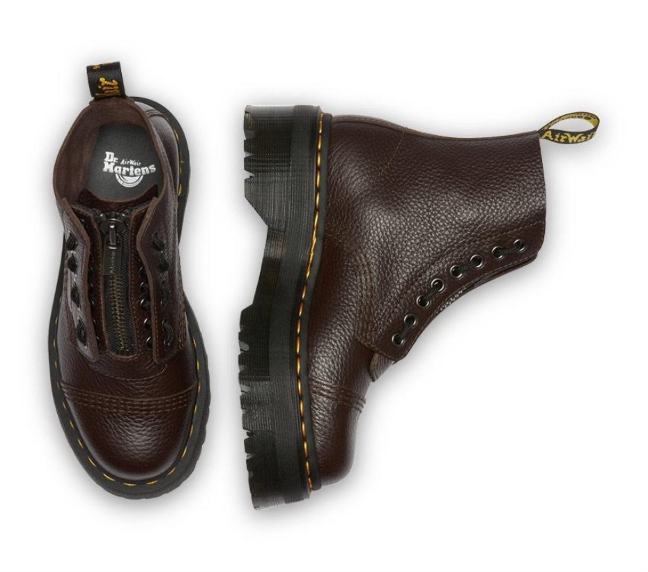 παλιές μπότες Oxblood Dr.martens Sinclair μπορντό