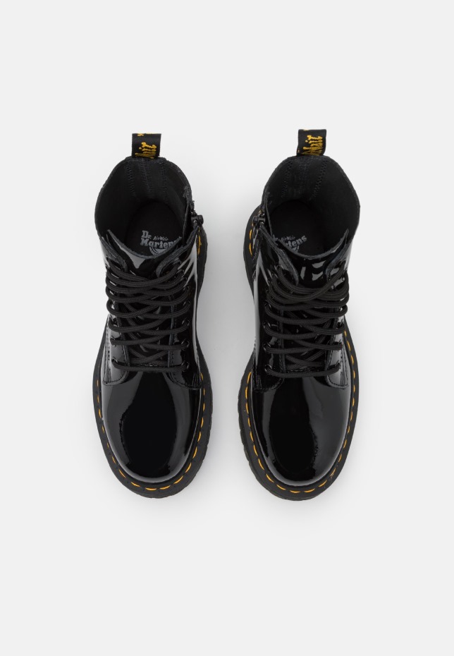 Dr Martens Greece Jadon πλατφόρμα μποτάκια μαύρα