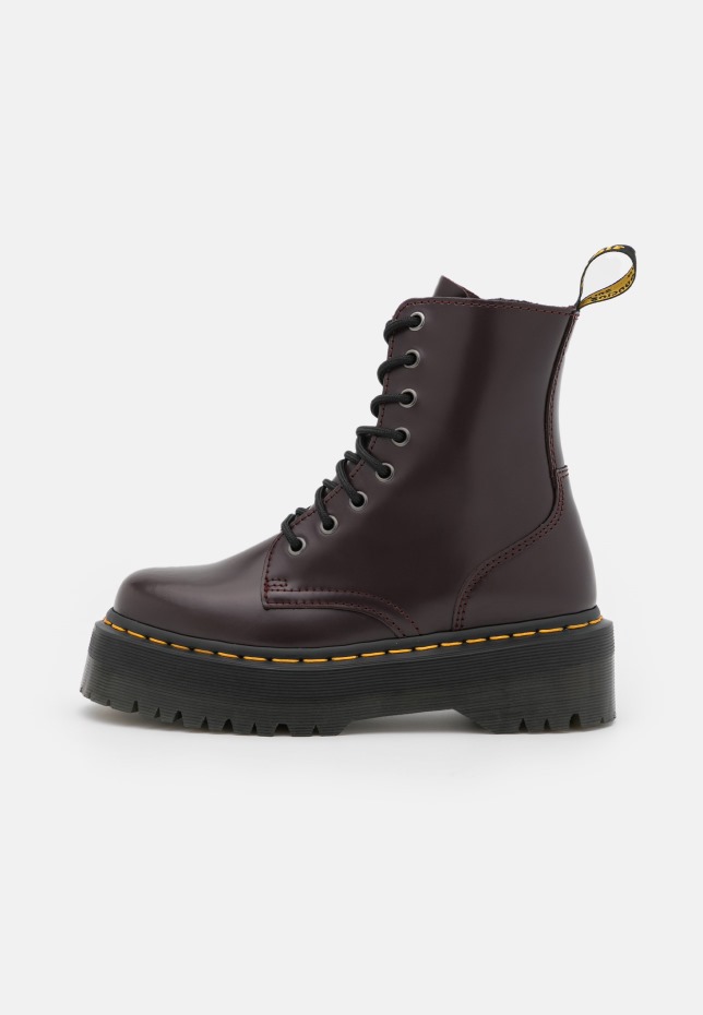 μποτάκια με πλατφόρμα Dr Martens Greece μπορντό Jadon