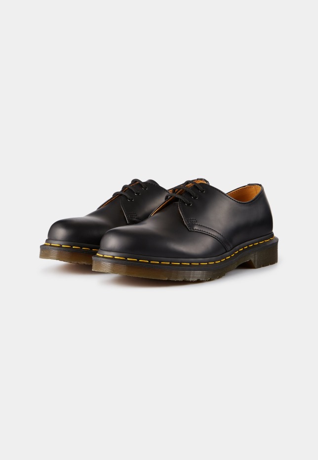 Schwarz Dr Martens Greece 1461 Unisex Lace Ups