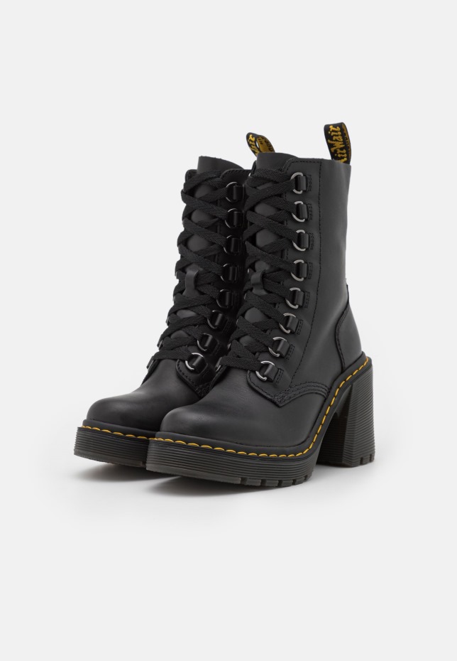 μαύρα Chesney Lace Up Ankle Boots Dr Martens Greece