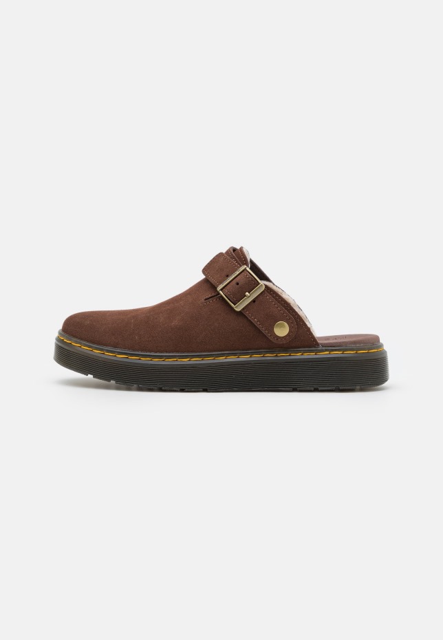σκούρο καφέ Carlson Unisex Mules Dr Martens Greece