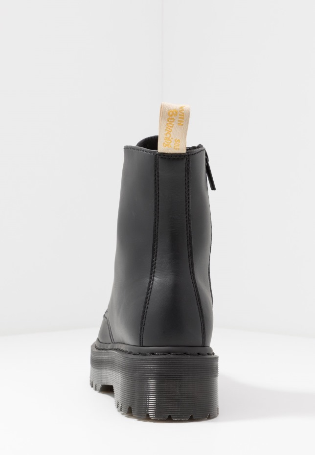 μαύρα Vegan Jadon Ii μονό μποτάκια με κορδόνια Dr Martens Greece
