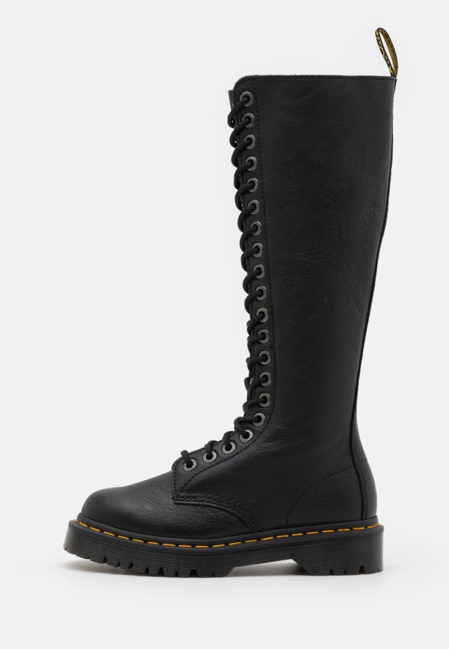 μπότες Dr.martens μαύρες μπότες πλατφόρμας Pisa 1b60 Bex