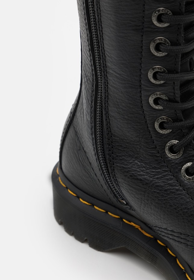 μπότες Dr.martens μαύρες μπότες πλατφόρμας Pisa 1b60 Bex