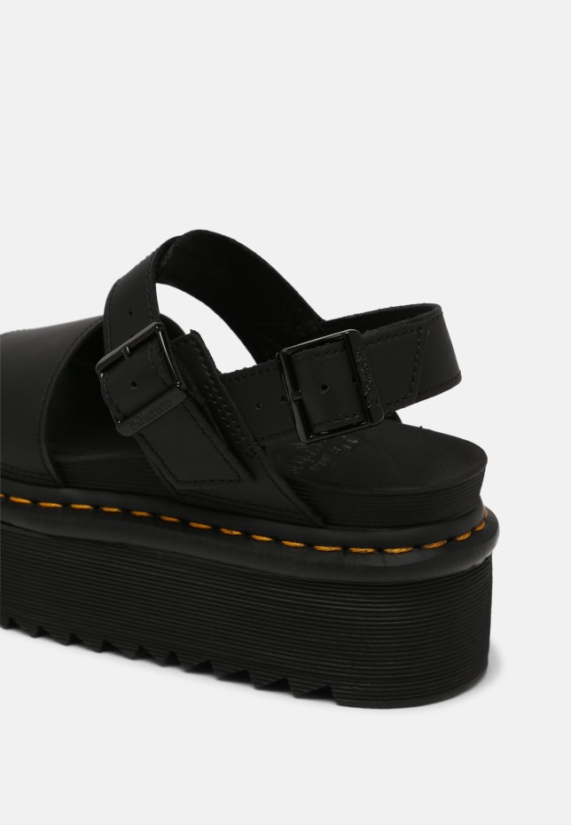 μαύρα πέδιλα Hydro Dr Martens Greece Voss Quad Platform