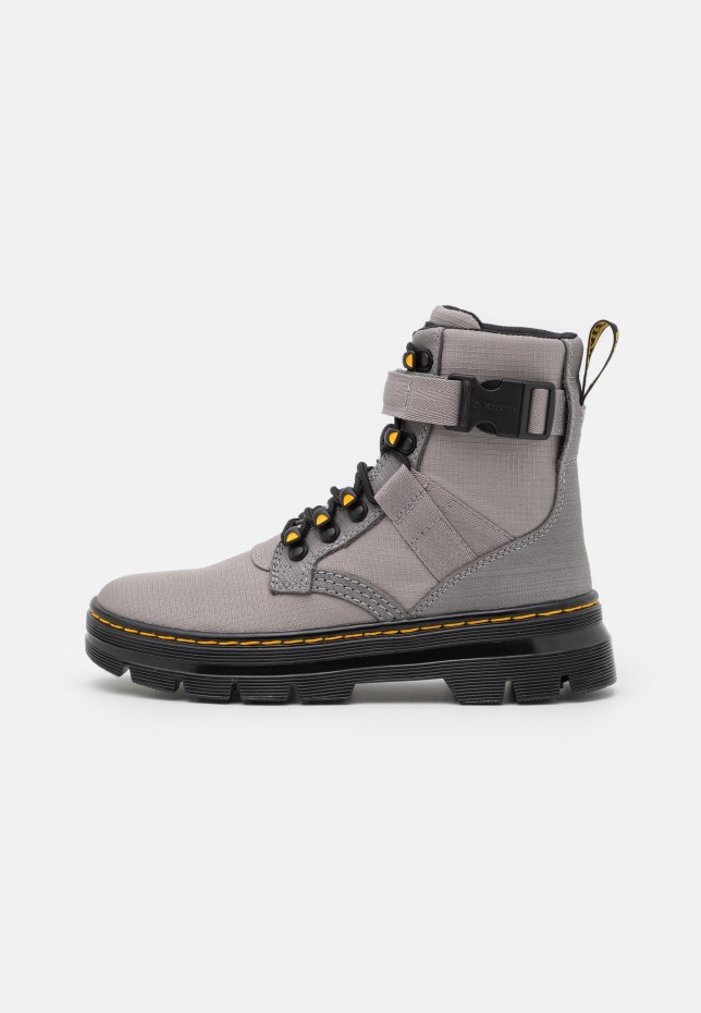 Dr Martens Greece Zinc Grey χτένες τεχνολογίας Unisex με κορδόνια μέχρι τον αστράγαλο