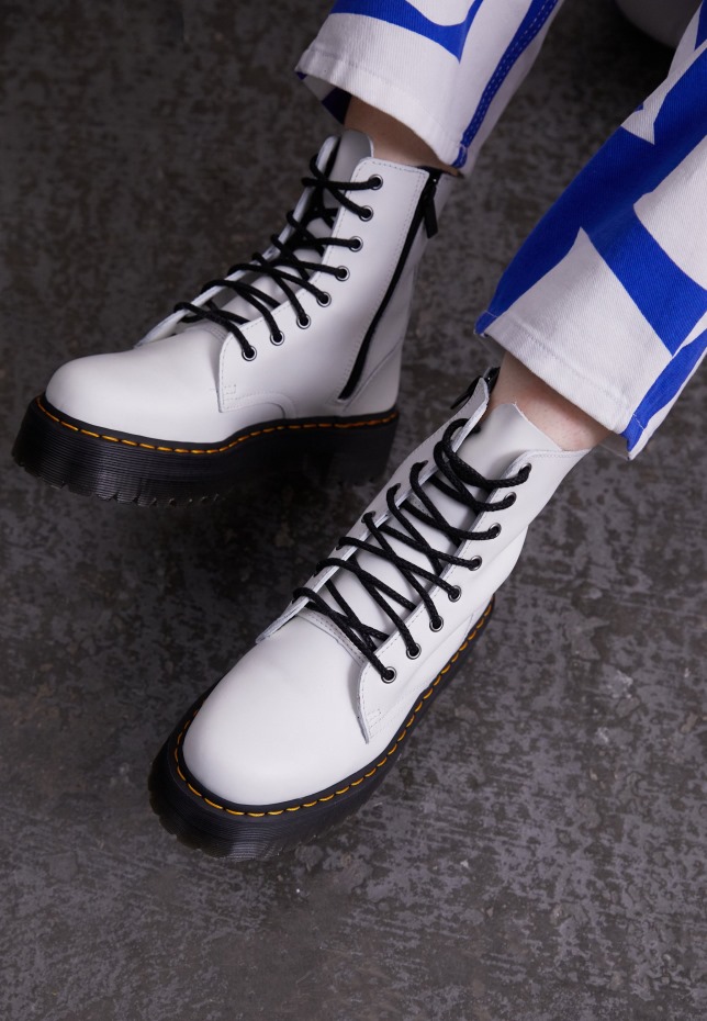 μποτάκια Jadon Platform Dr Martens Greece White