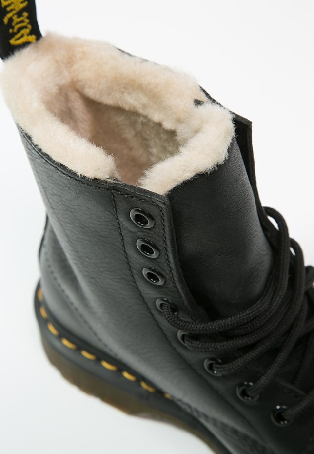 1460 Serena Lace Up Ankle Boots Dr Martens Greece μαύρο