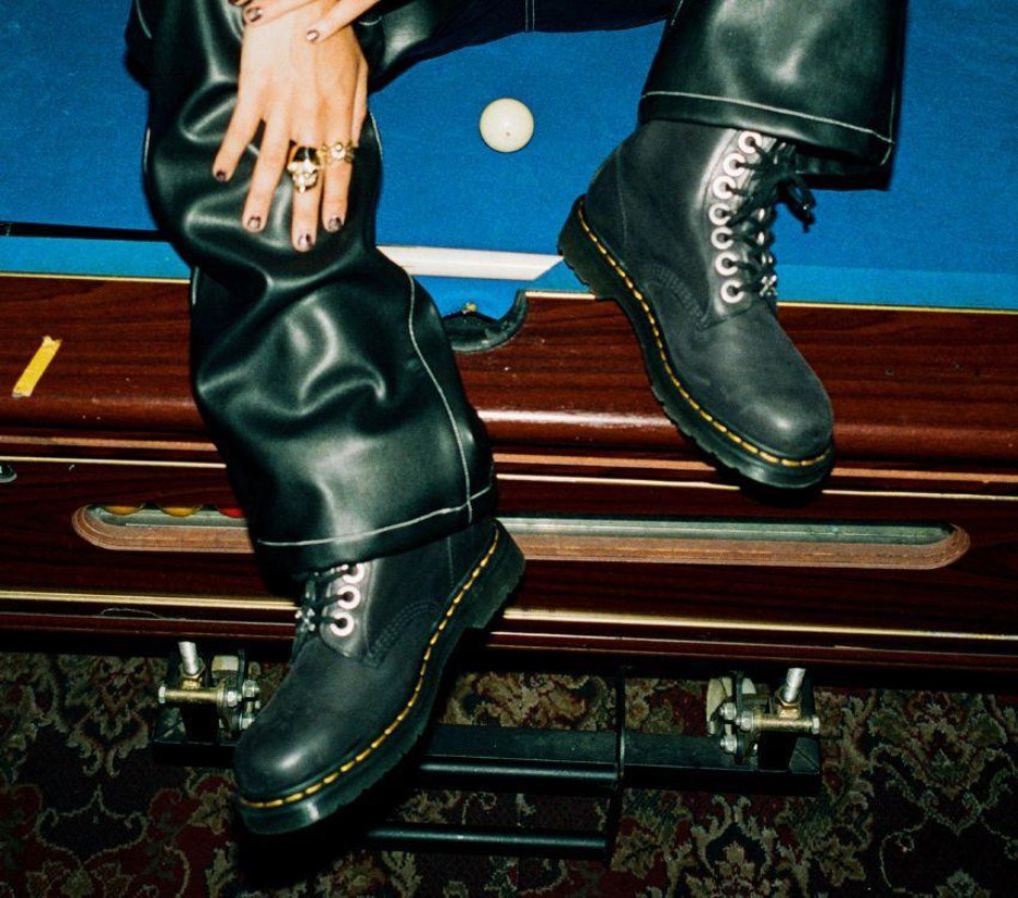 μποτάκια Dr.martens 1460 Tgf μαύρα