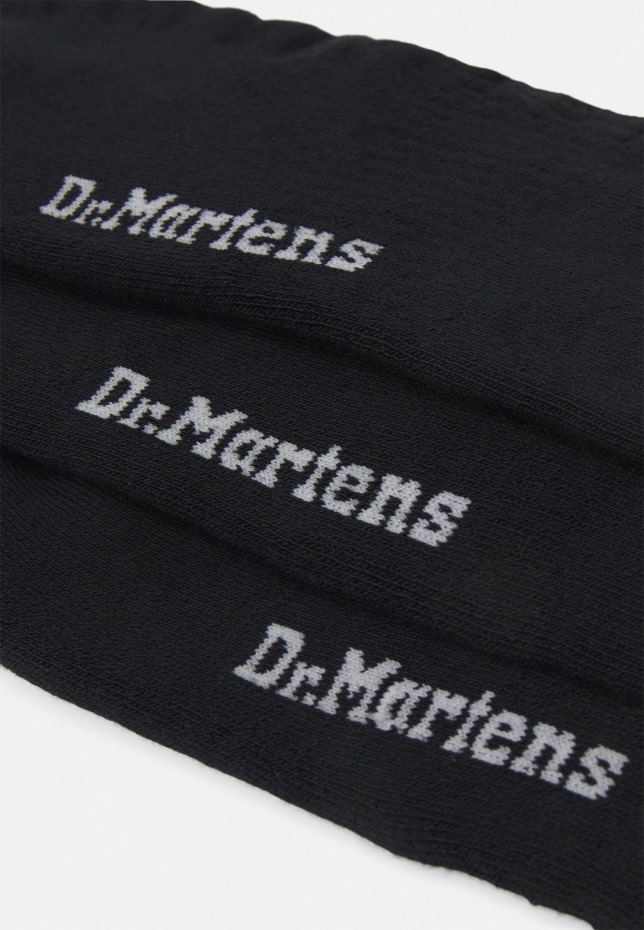 μαύρες κάλτσες Dr Martens Greece Double Doc Unisex 3 Pack