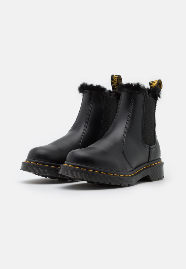 Dr Martens Greece 2976 Leonore κλασικά μποτάκια γκρι σκούρο