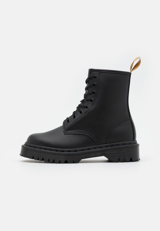 Dr Martens Greece Vegan 1460 Bex Mono Unisex μποτάκια με κορδόνια μαύρα