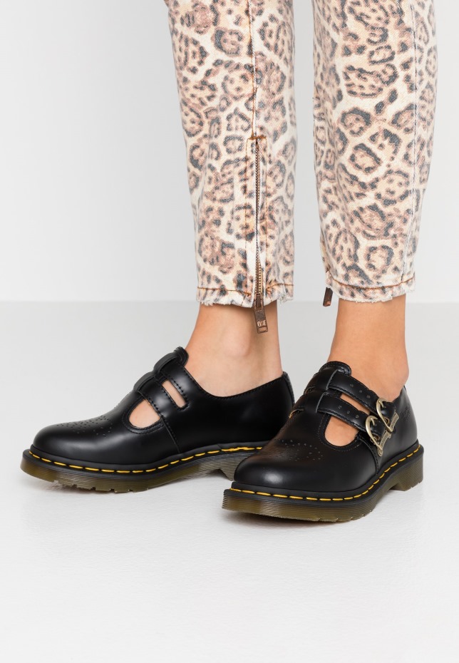 μαύρο Dr Martens ελλάδα 8065 Mary Jane Slip Ons