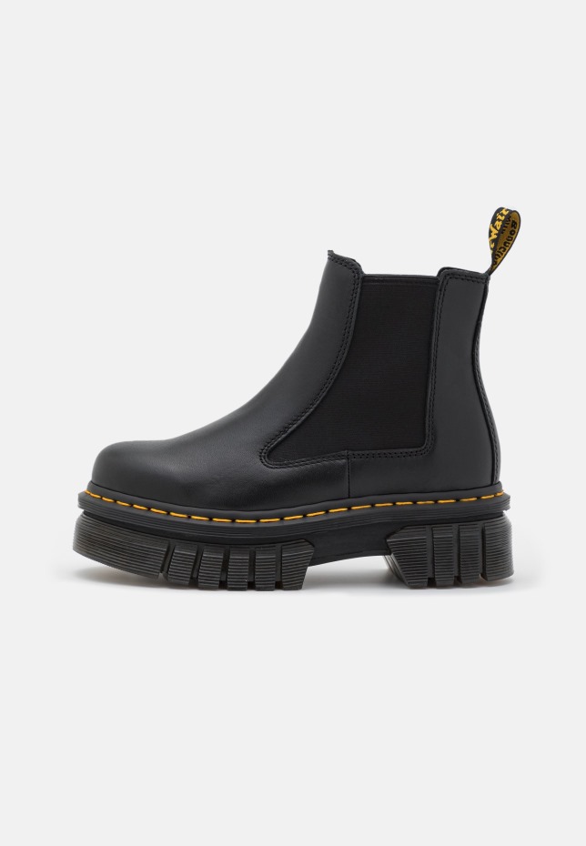 Dr Martens Greece Audrick Chelsea μποτάκια με πλατφόρμα μαύρο