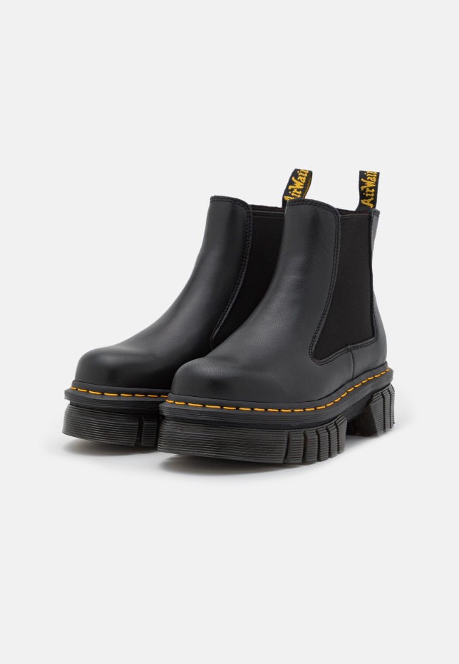Dr Martens Greece Audrick Chelsea μποτάκια με πλατφόρμα μαύρο
