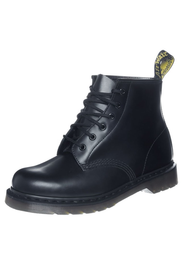 Dr Martens Greece 101 Boot Lace Up Ankle Boots μαύρα