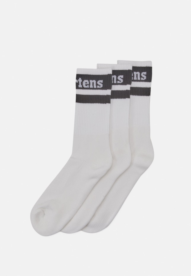 λευκές κάλτσες Dr Martens Greece Athletic Unisex 3 πακέτων