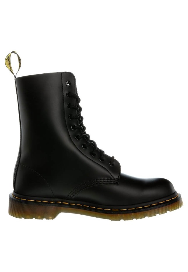 αυθεντικά 1490 10 μποτάκια με κορδόνια μπότες Dr.martens μαύρες