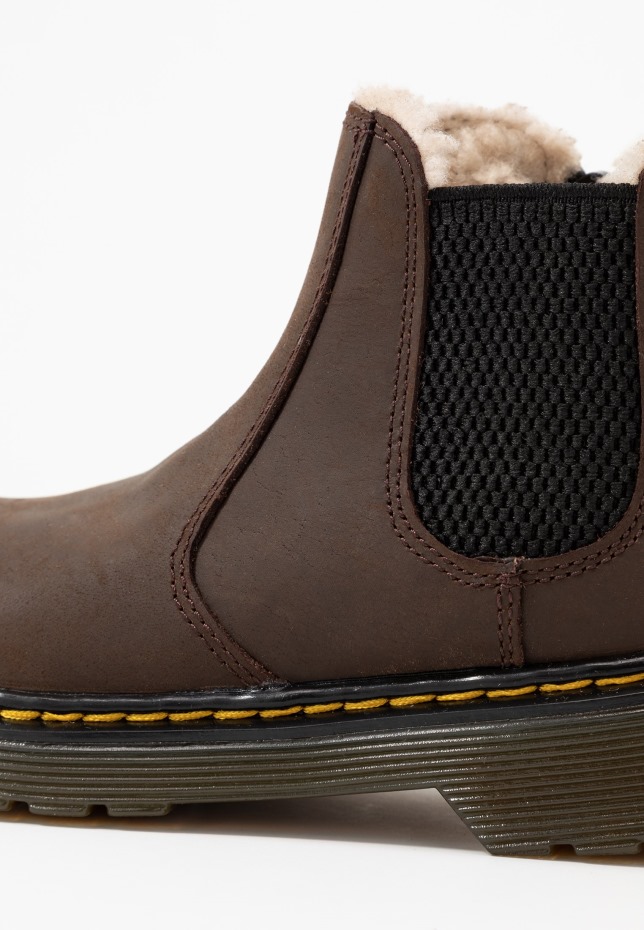 σκούρο καφέ 2976 Leonore Y Republic Wp χειμερινές μπότες Dr.martens μπότες