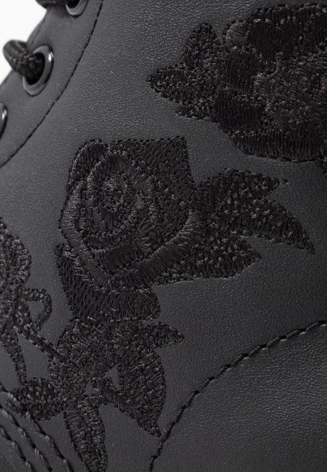 1460 Vonda Mono Lace Up Ankle Boots Dr Martens Greece μαύρο