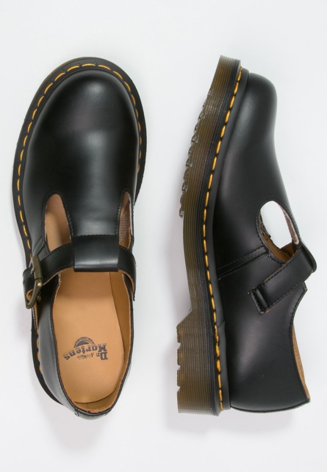 Polley Slip Ons Dr Martens Greece Black