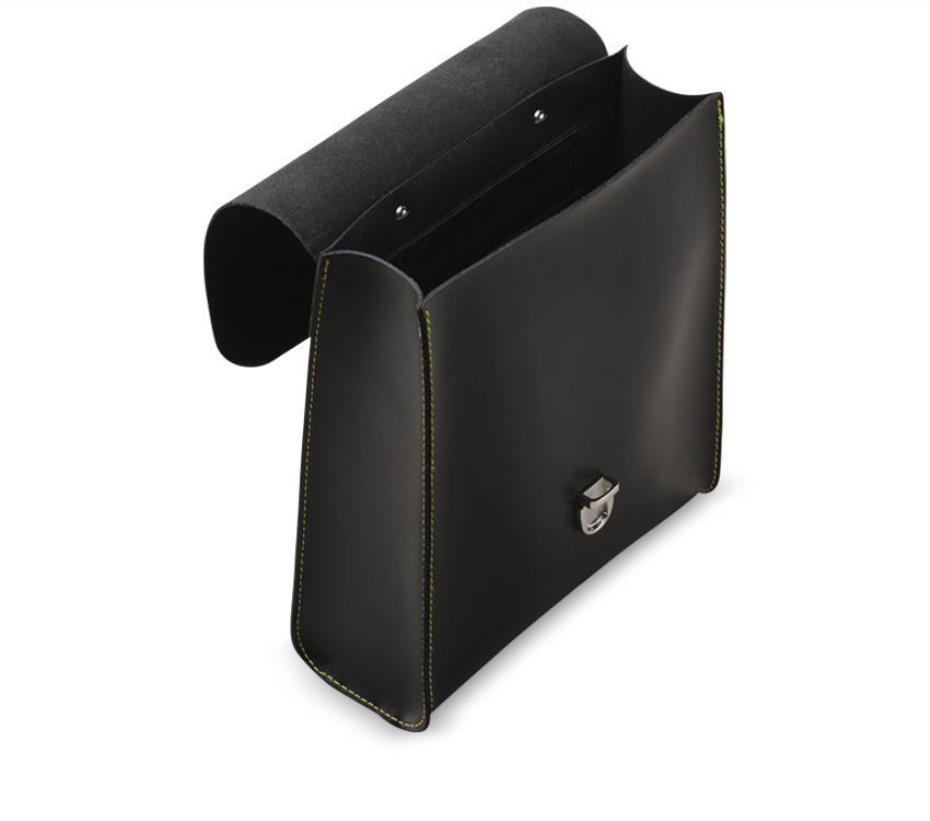 μαύρο Dr Martens Greece μίνι δερμάτινο σακίδιο