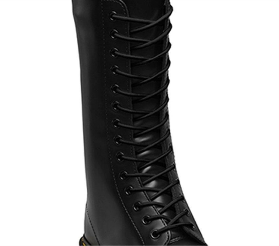 μαύρα στρογγυλά 210cm στρογγυλά κορδόνια (12 14 Eye) Dr Martens Greece