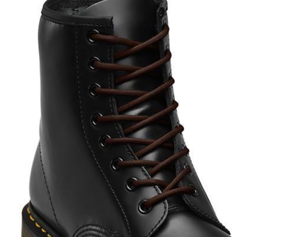 καφέ στρογγυλό Dr Martens Greece 55 στρογγυλά κορδόνια (8 10 μάτια)