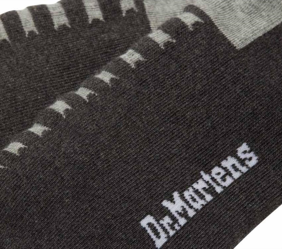 διπλή Doc κάλτσα κάρβουνο βαμβακερό μείγμα Dr Martens Greece