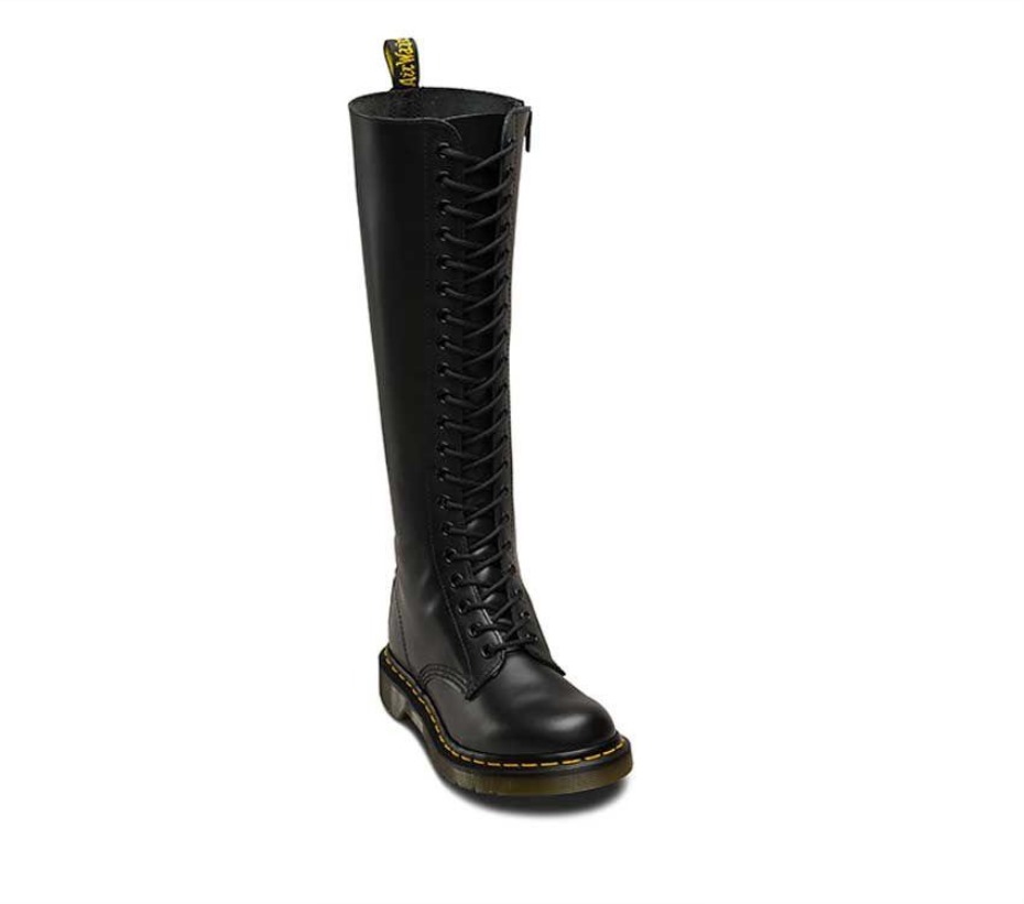 μαύρο στρογγυλό Dr Martens Greece 240cm στρογγυλά κορδόνια (18 20 μάτι)