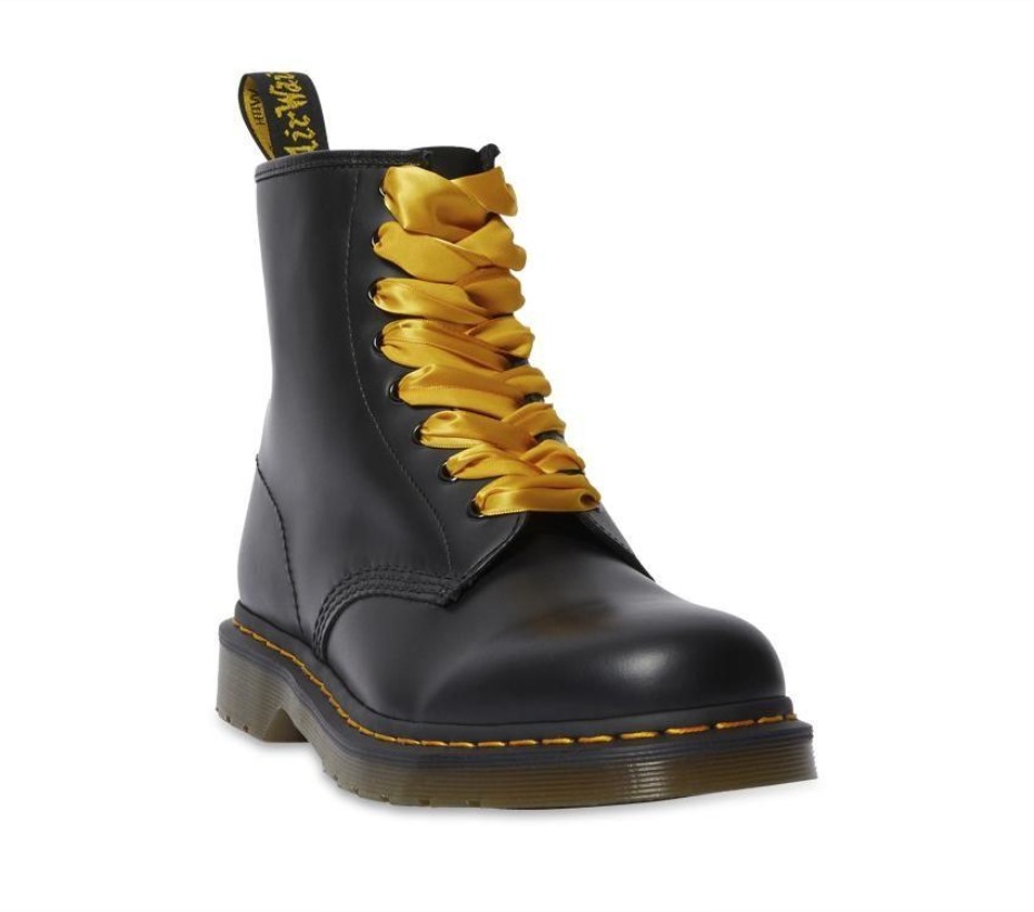 Dr Martens Greece κορδόνια παπουτσιών 55 ιντσών (8 10 μάτια) κίτρινο 100% Tetoron