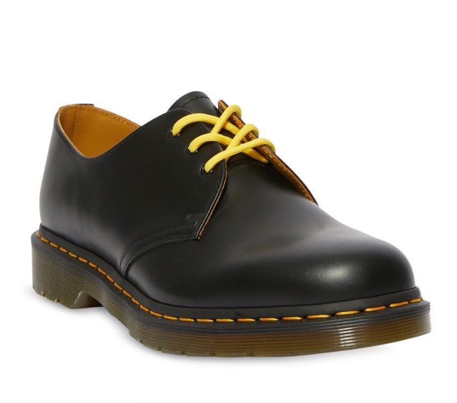 Dr Martens Greece 65cm κίτρινα στρογγυλά κορδόνια (3 μάτια) κίτρινο 100% Tetoron