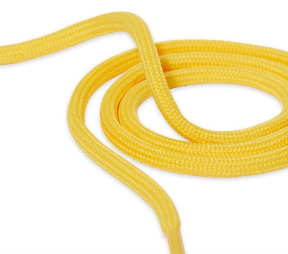 Dr Martens Greece 65cm κίτρινα στρογγυλά κορδόνια (3 μάτια) κίτρινο 100% Tetoron