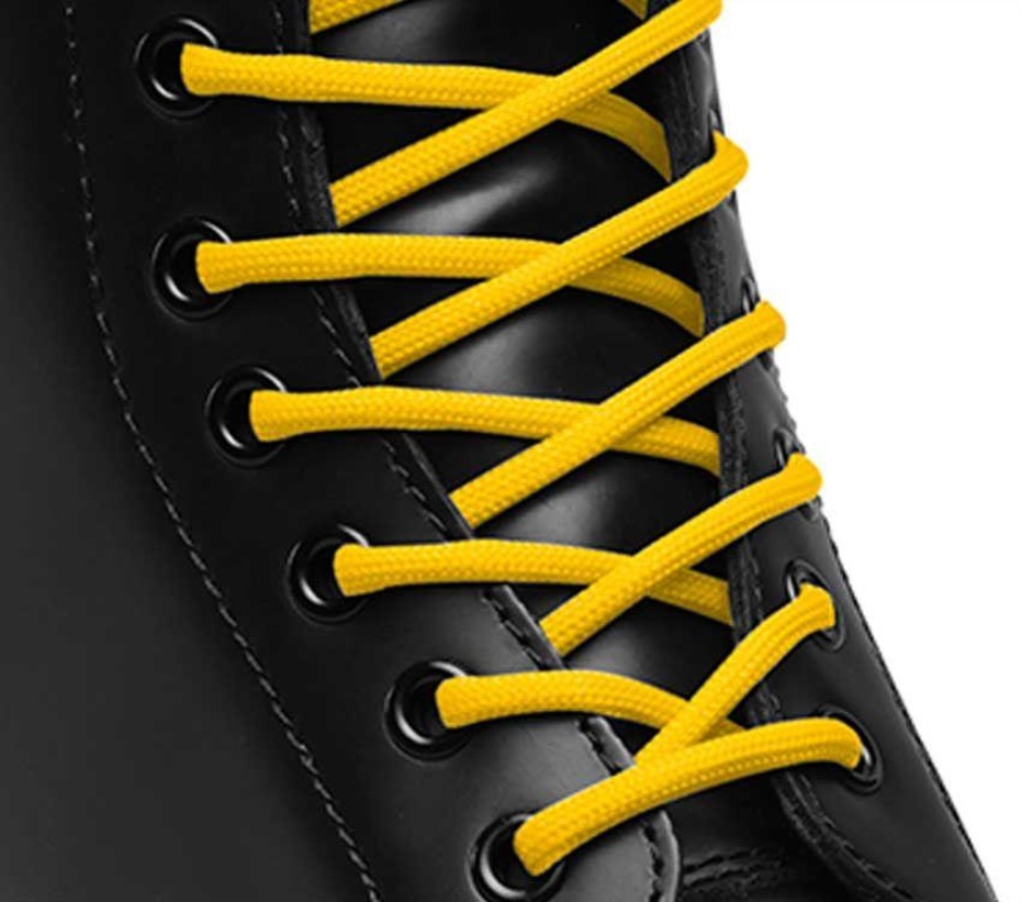140cm στρογγυλά κορδόνια (8 10 Eye) Dr Martens Greece κίτρινο στρογγυλό