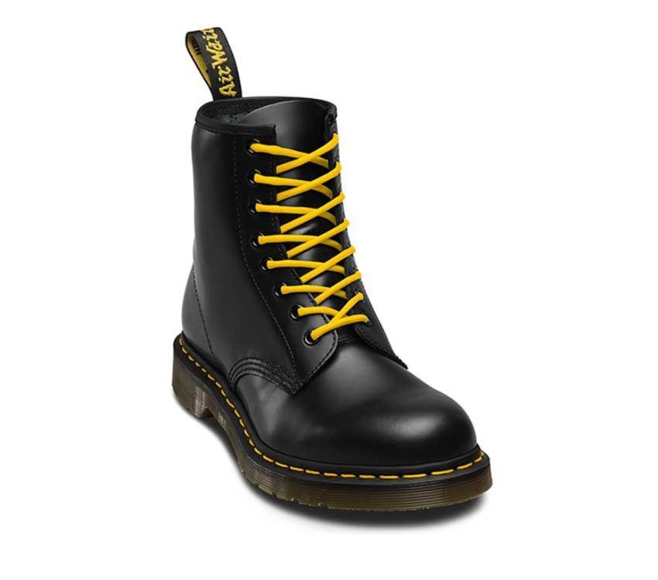 140cm στρογγυλά κορδόνια (8 10 Eye) Dr Martens Greece κίτρινο στρογγυλό