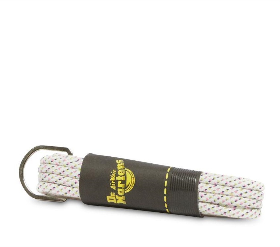 Dr Martens Greece 140cm Marl εκρού δαντέλα εκρού πολυεστέρας