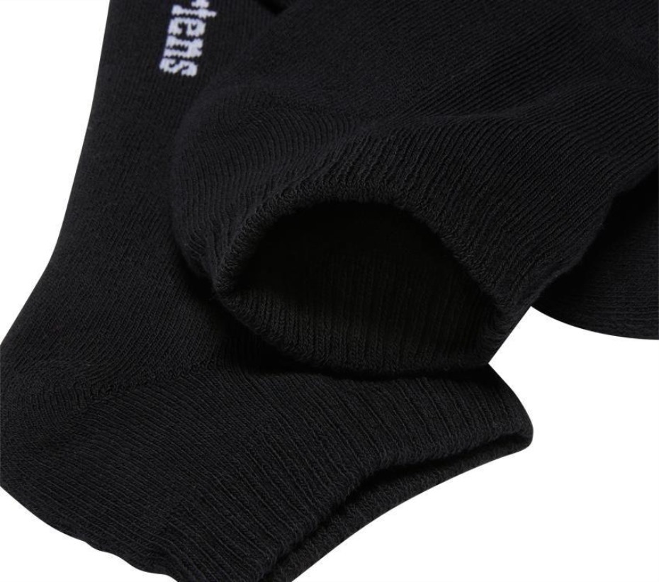 Dr Martens Greece κοντό διπλό Doc 3pk μαύρο βαμβακερό μείγμα