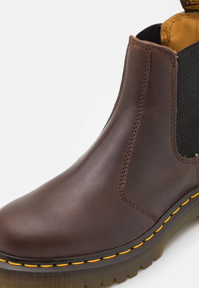 2976 Bex Unisex κλασικά μποτάκια καφέ σκούρο Dr Martens Greece